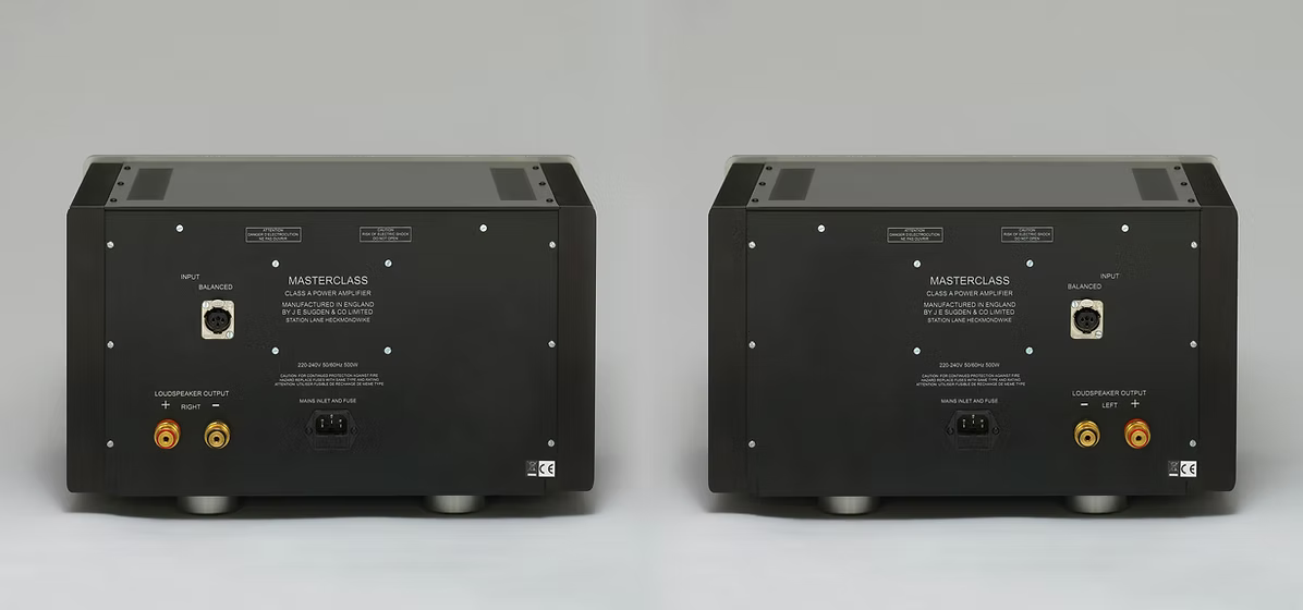 Sugden Masterclass MPA-4 Pure Class A Mono Power Amplifiers – Pair