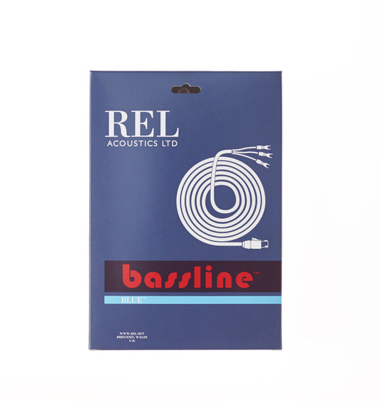 REL Bassline Blue High-Level Subwoofer Cable