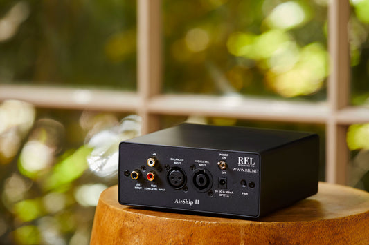 REL AirShip II Wireless Transmitter & Receiver – Reference Wireless Audio for REL Subwoofers
