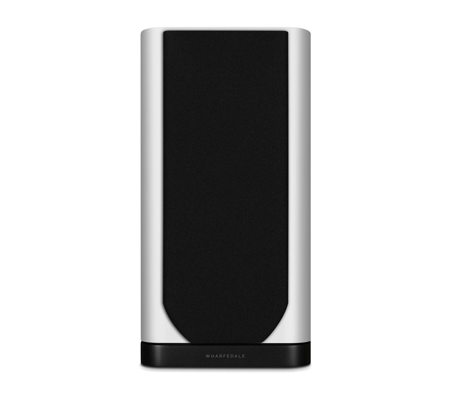 Black and white speaker on a white background