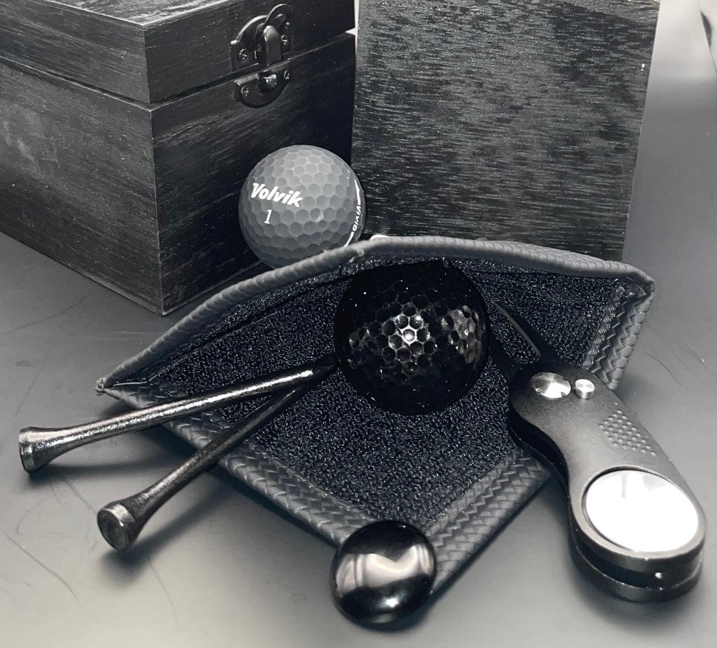 ExclusivGolf - Black & Blue Series - Personalized Gift Box