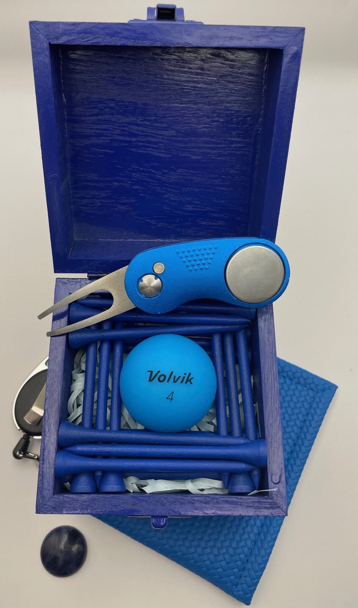 ExclusivGolf - Black & Blue Series - Personalized Gift Box