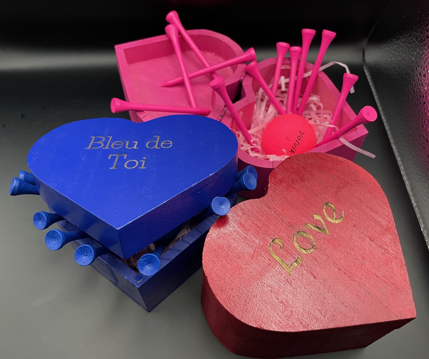 ExclusivGolf - Valentine Series - Personalized Heart