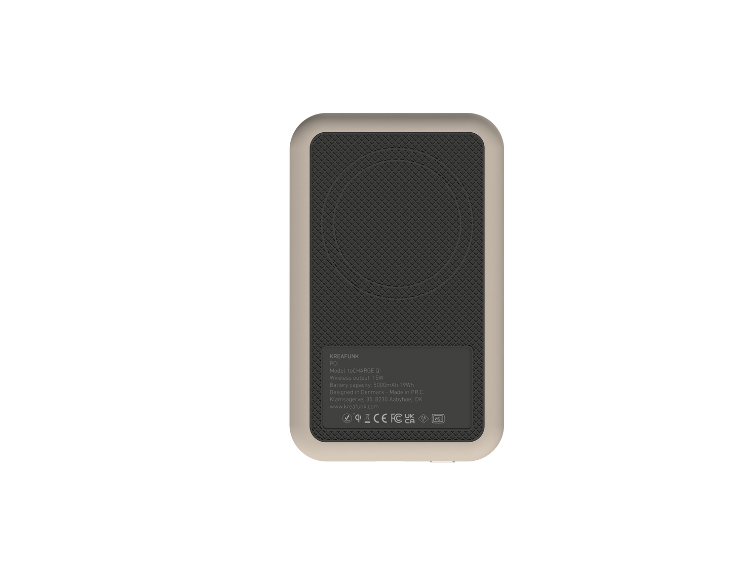 Kreafunk - toCHARGE Qi Wireless Charger 5000 mAh