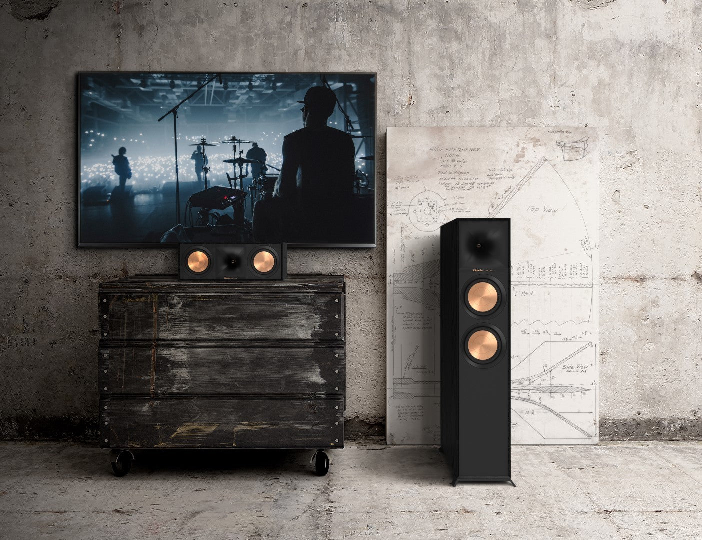 Klispch R-50C - CENTER CHANNEL SPEAKER