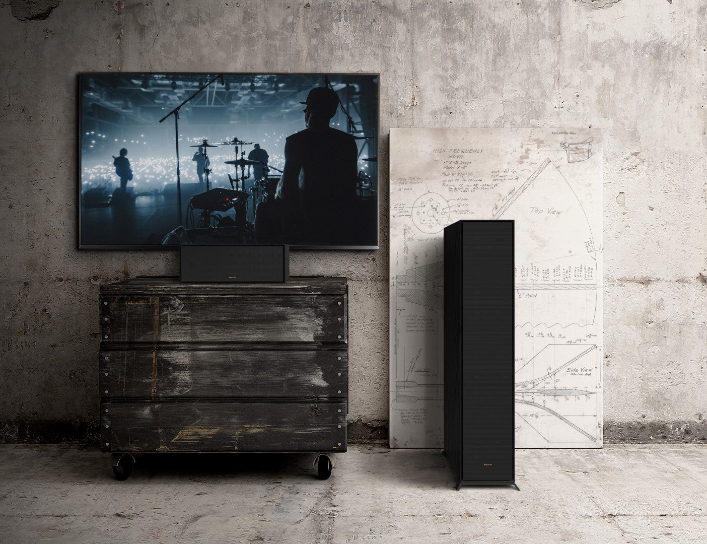 Klispch R-50C - CENTER CHANNEL SPEAKER