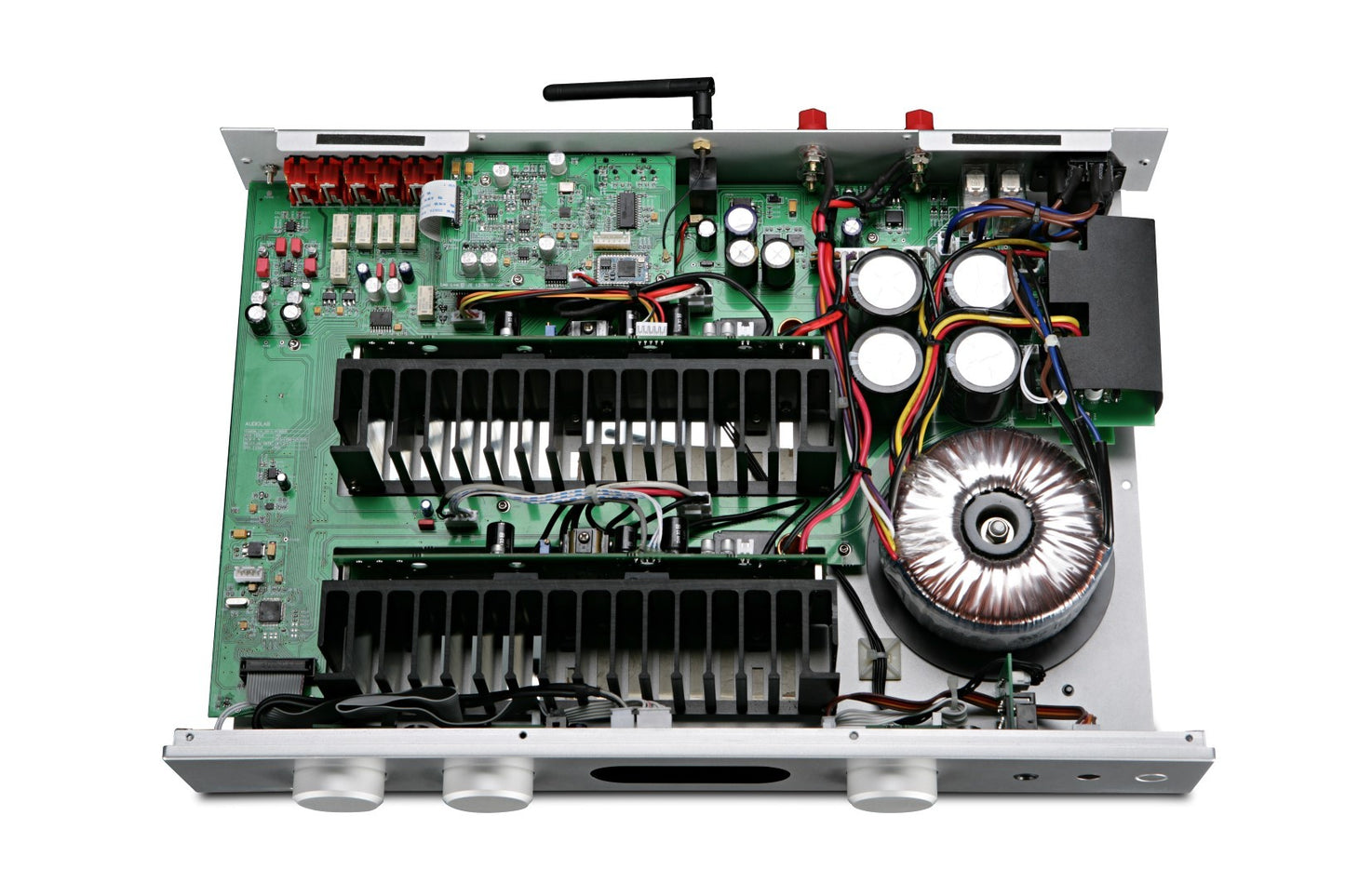 Black Pack - audiolab 6000a and Wharfedale Linton with stands