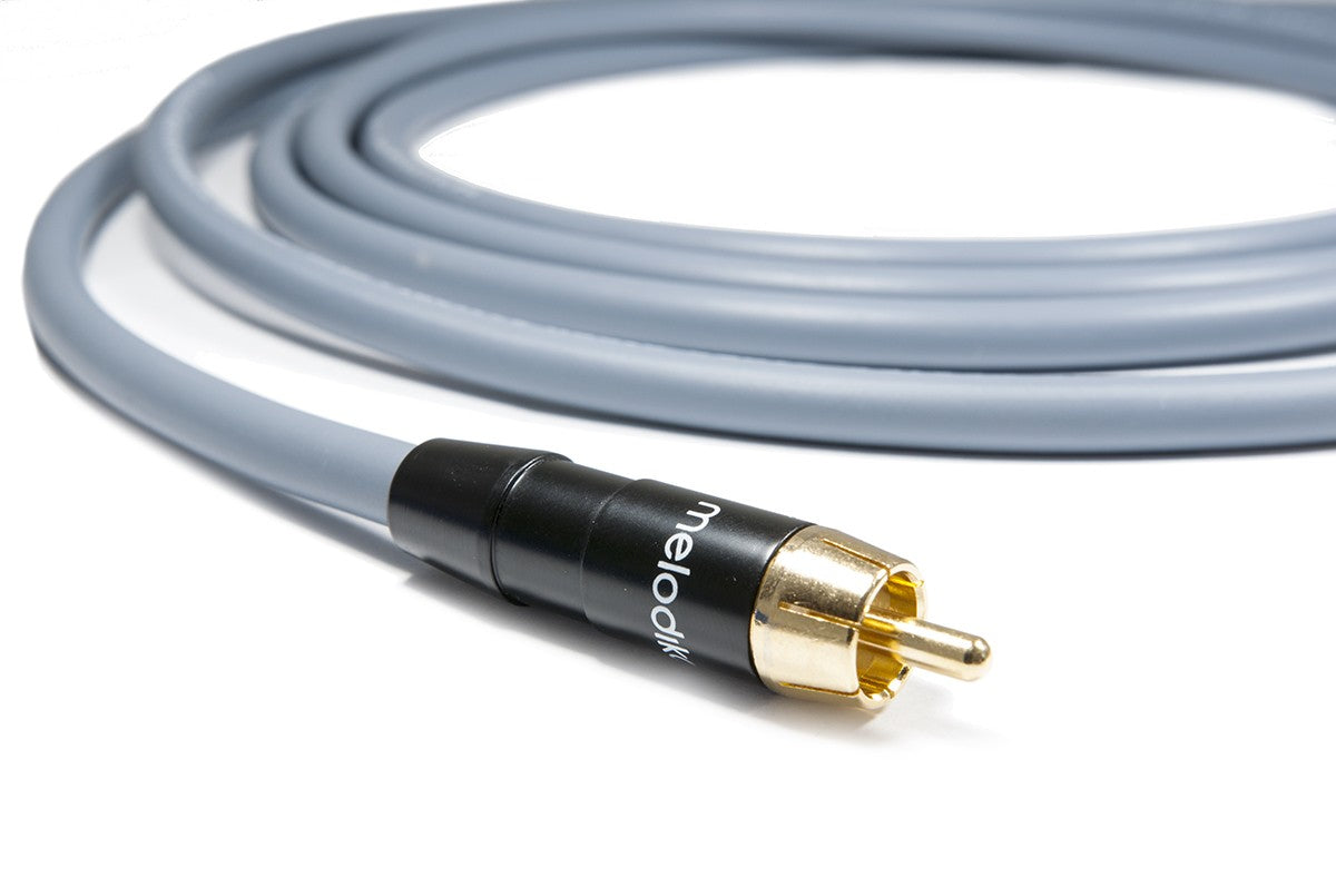 Subwoofer cable - Melodika GunMetal Edition