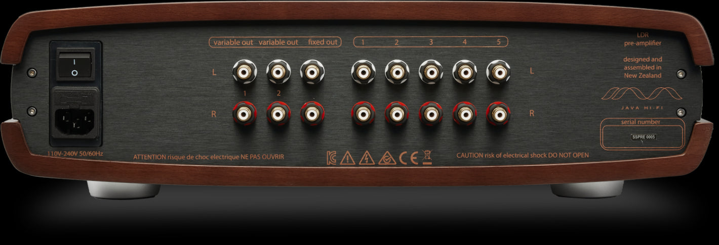 JAVA Single Shot LDR Pre-Amplifier