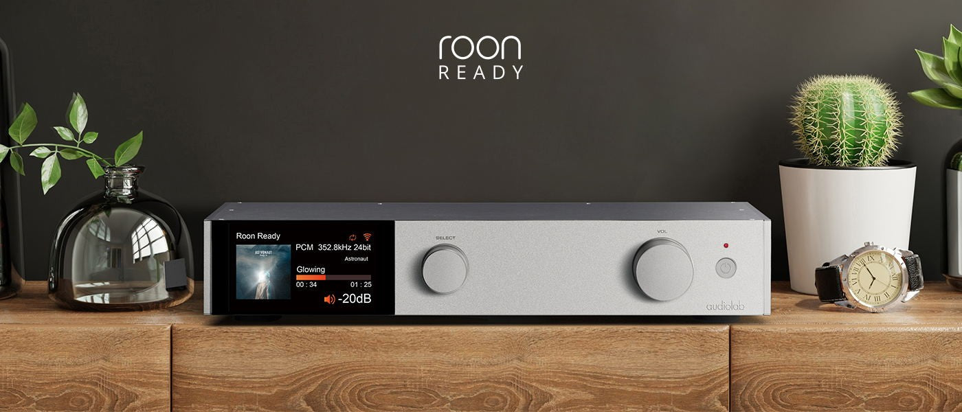 audiolab 9000N silver front situation