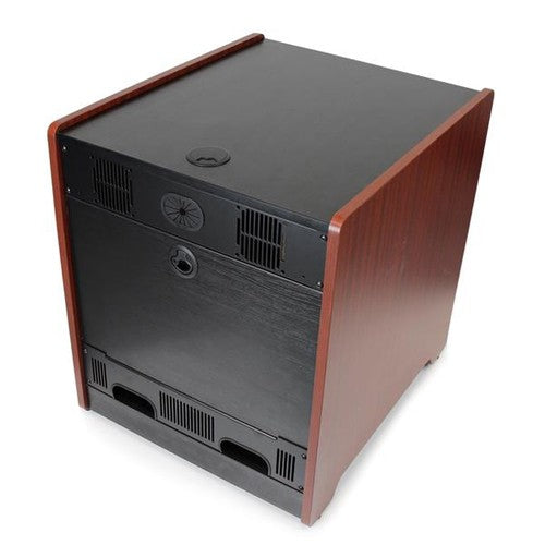 StarTech.com - 12U Rack - Wood Finish