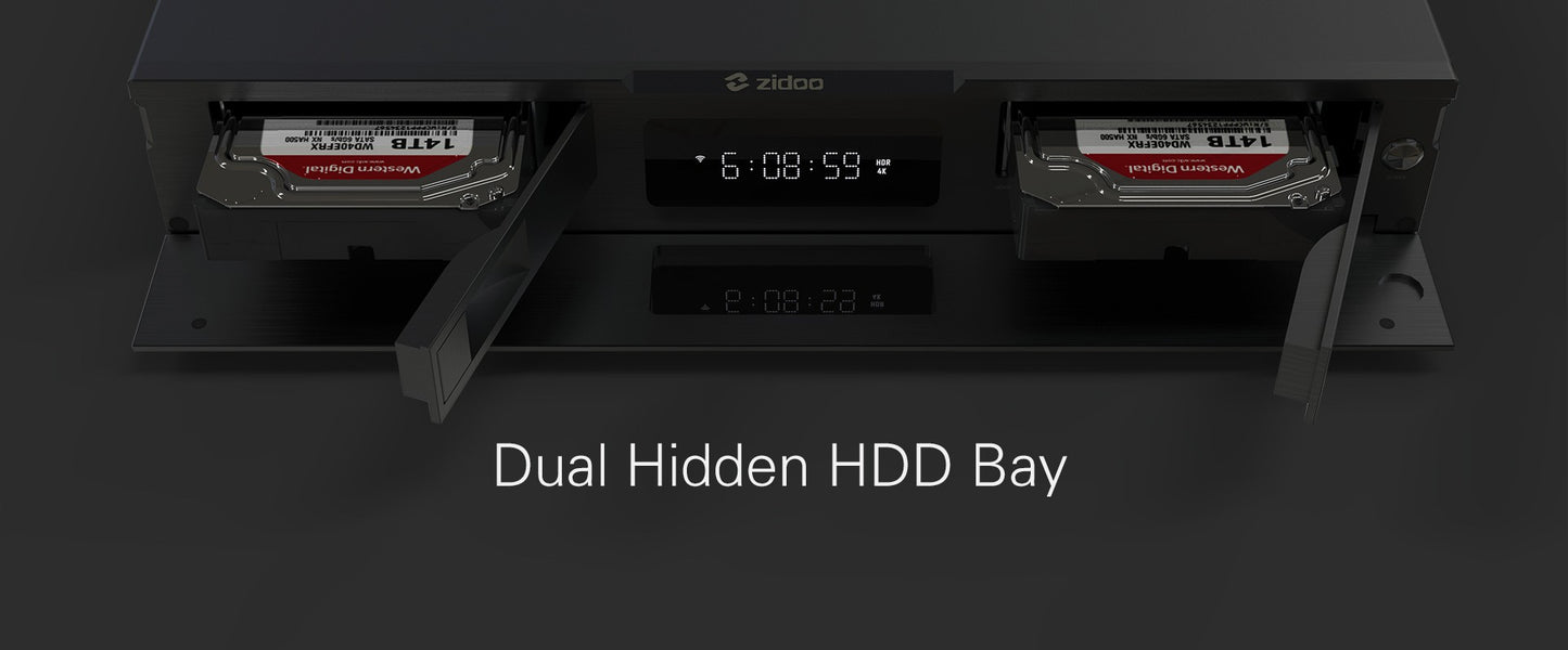Zidoo 4K multimedia Player - UHD3000