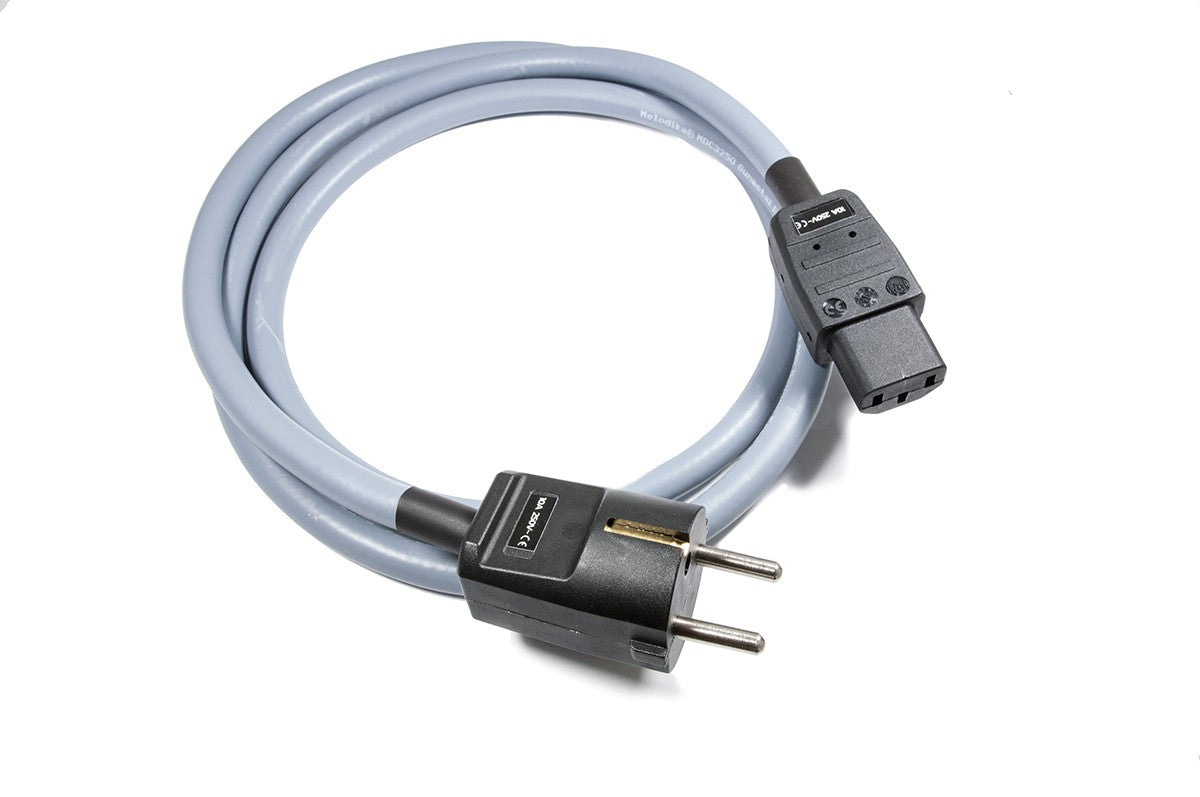 Power Cord - Melodika Purple Rain Gun Metal edition