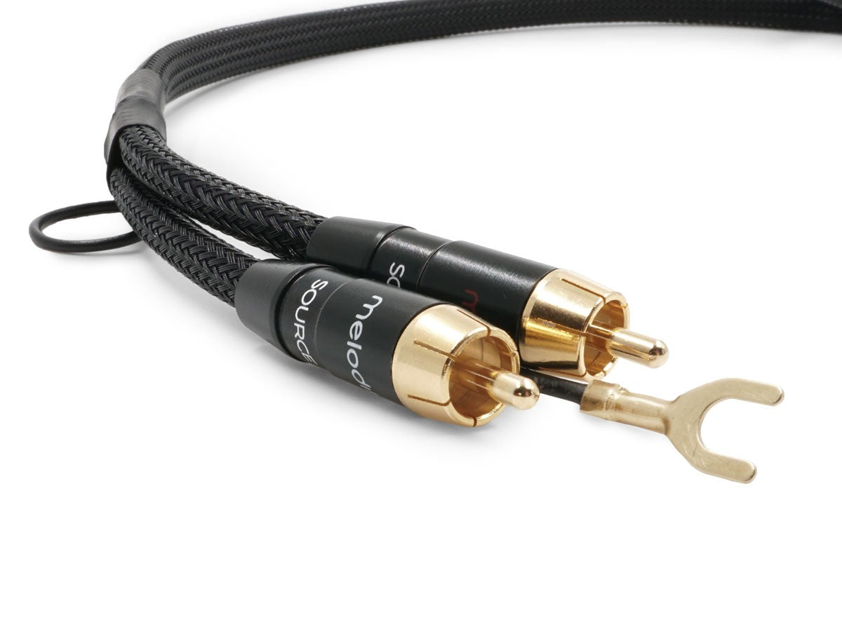 Directional Phono Cable - Melodika Black Edition