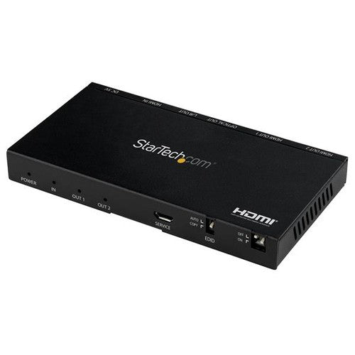 StarTech.com - 2-Port HDMI Splitter - 4K 60Hz with Built-In Scaler