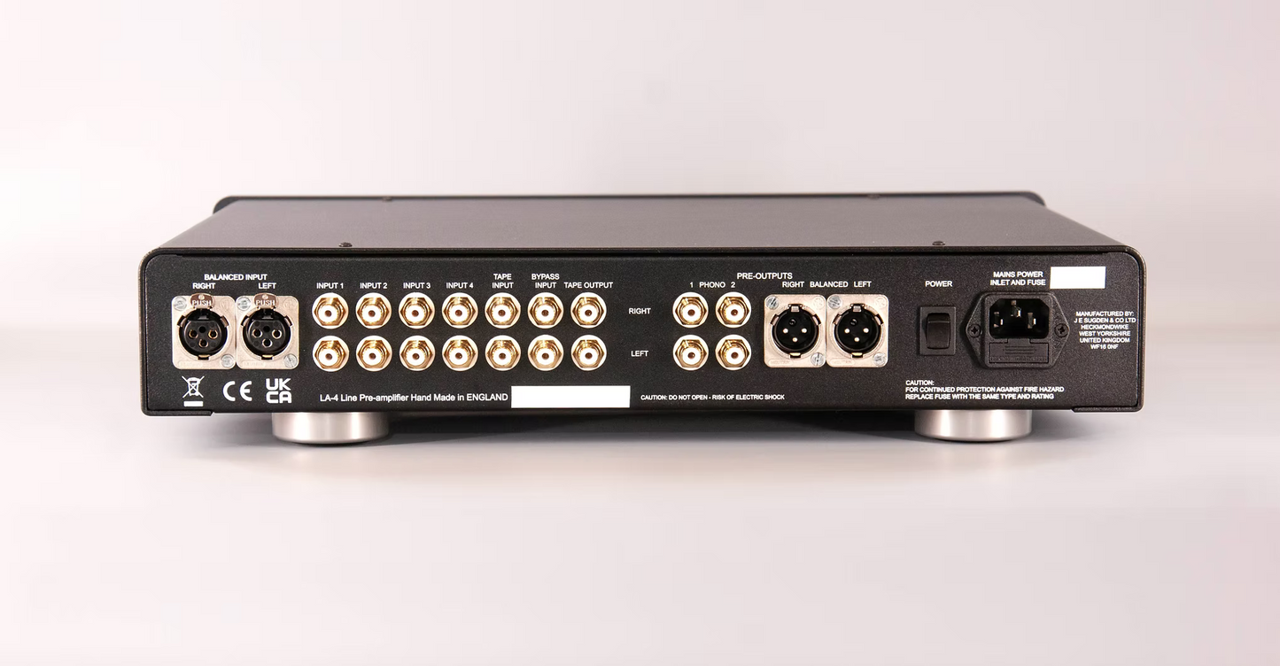 Préamplificateur de ligne Classe A Sugden Masterclass LA-4