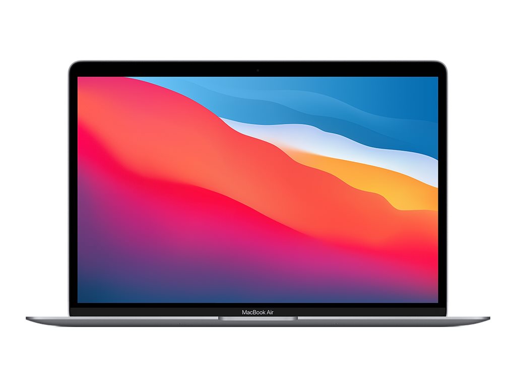 APPLE MacBook Air 13 pouces : puce Apple M1 avec processeur 8 cœurs et GPU 7 cœurs 256 Go gris sidéral BE/Azerty 