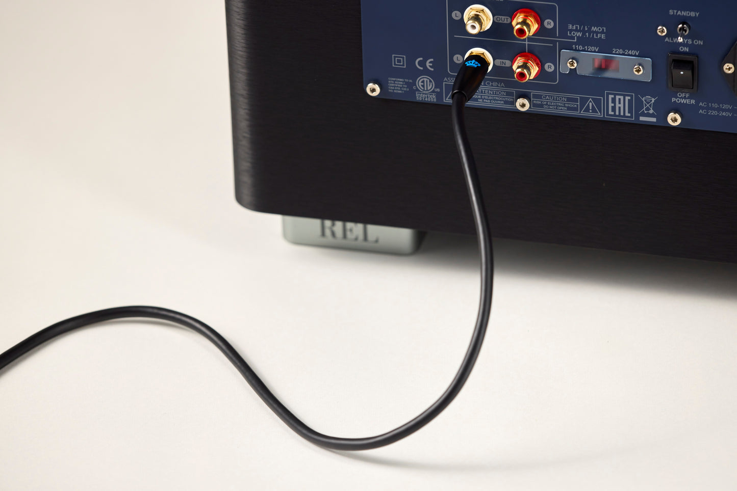 Câble de subwoofer REL Commander .1/LFE