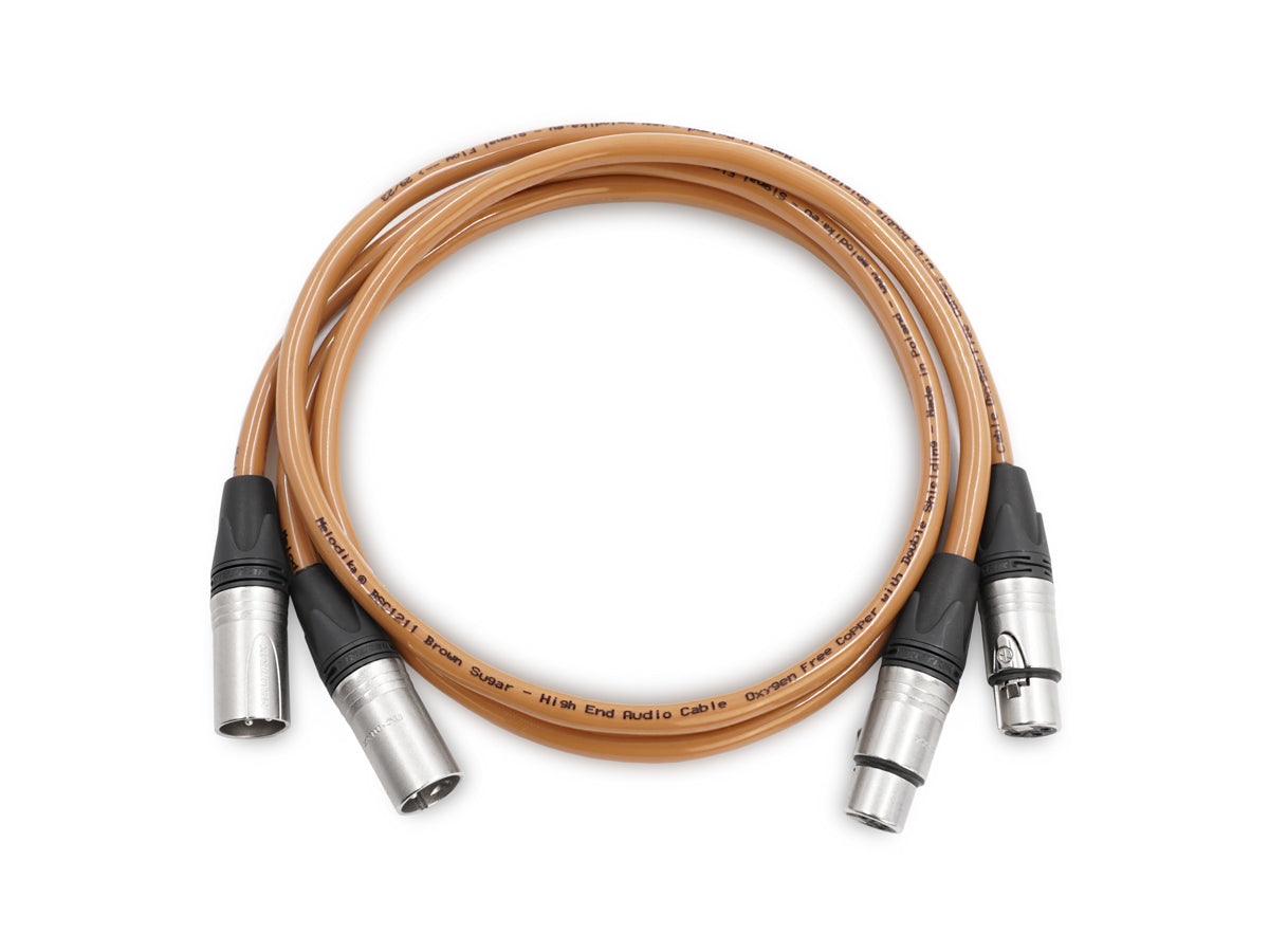 Melodika - Brown Sugar - XLR cables