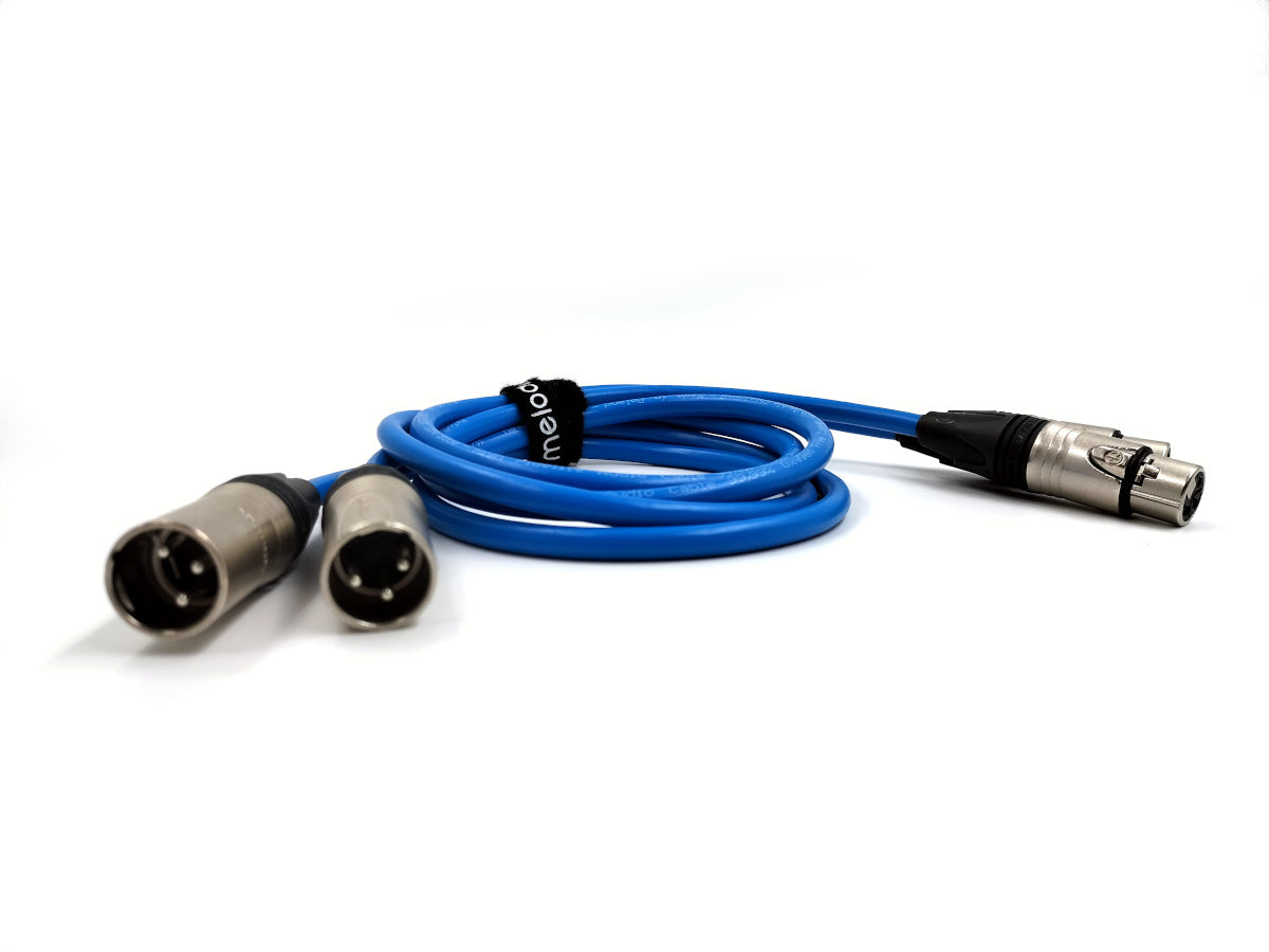 Melodika Sky Blue XLR Interconnect