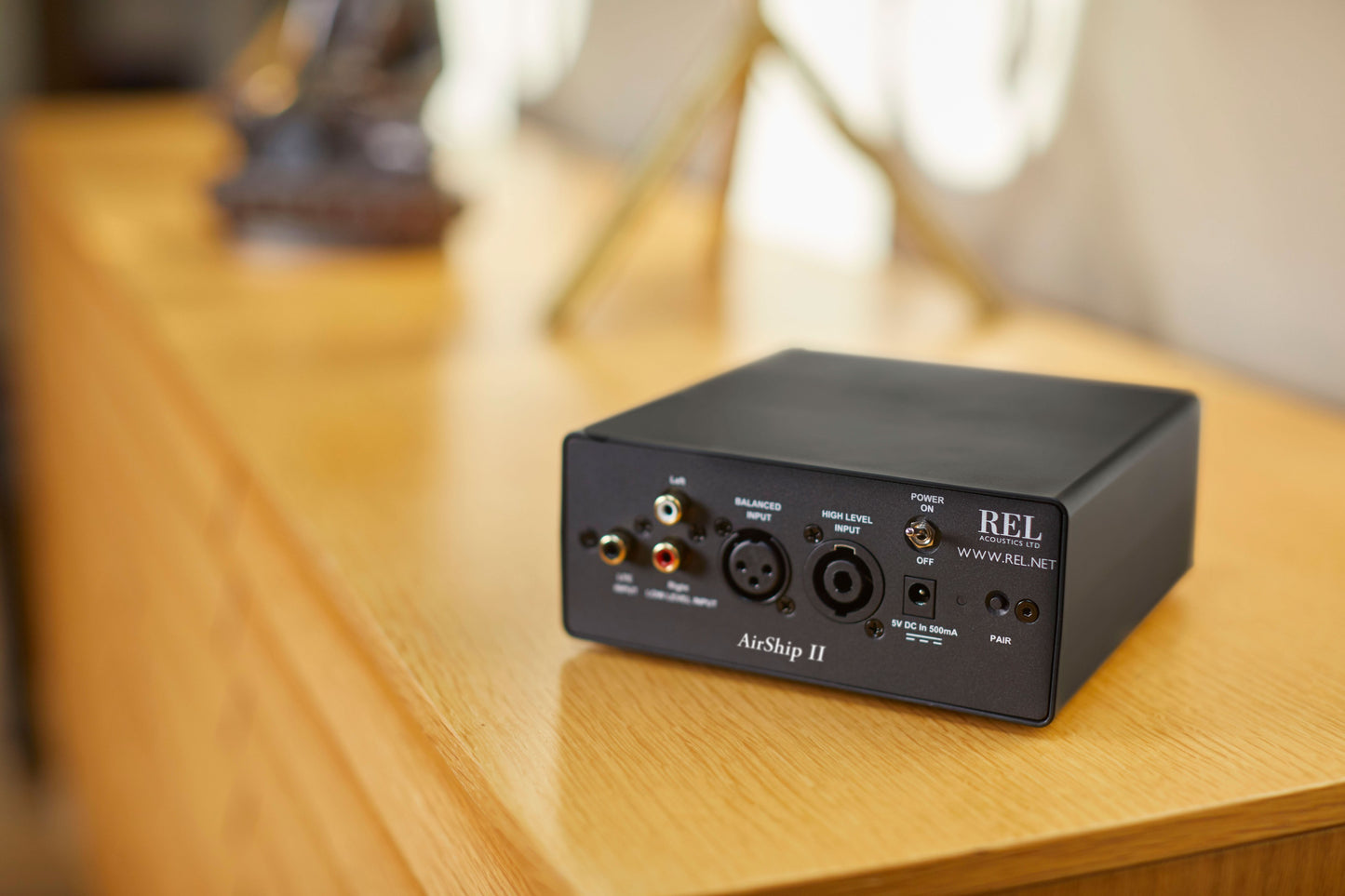 REL AirShip II Wireless Transmitter & Receiver – Reference Wireless Audio for REL Subwoofers