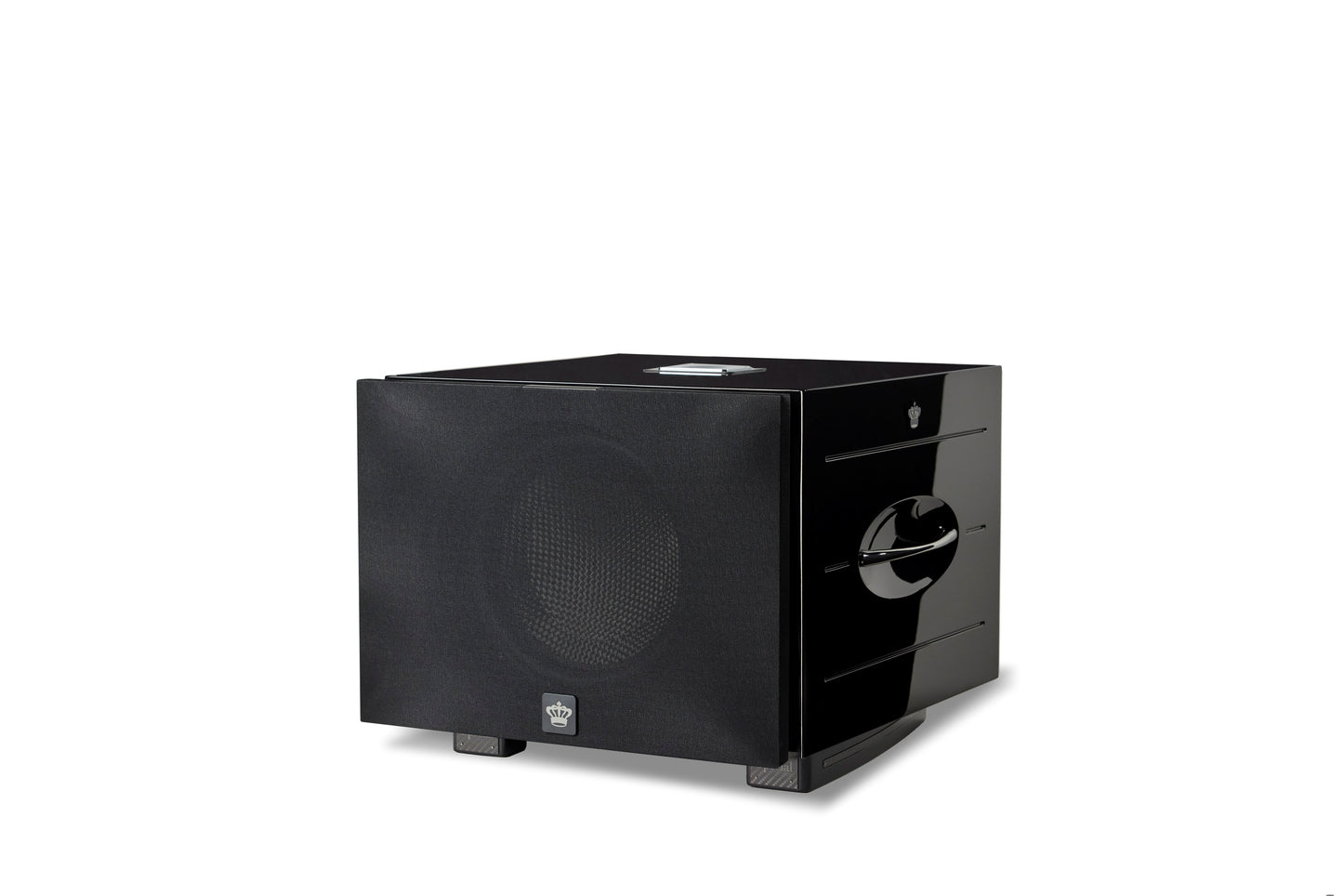 Caisson de basses actif REL Carbon Special Black Label – Performance fibre de carbone de référence