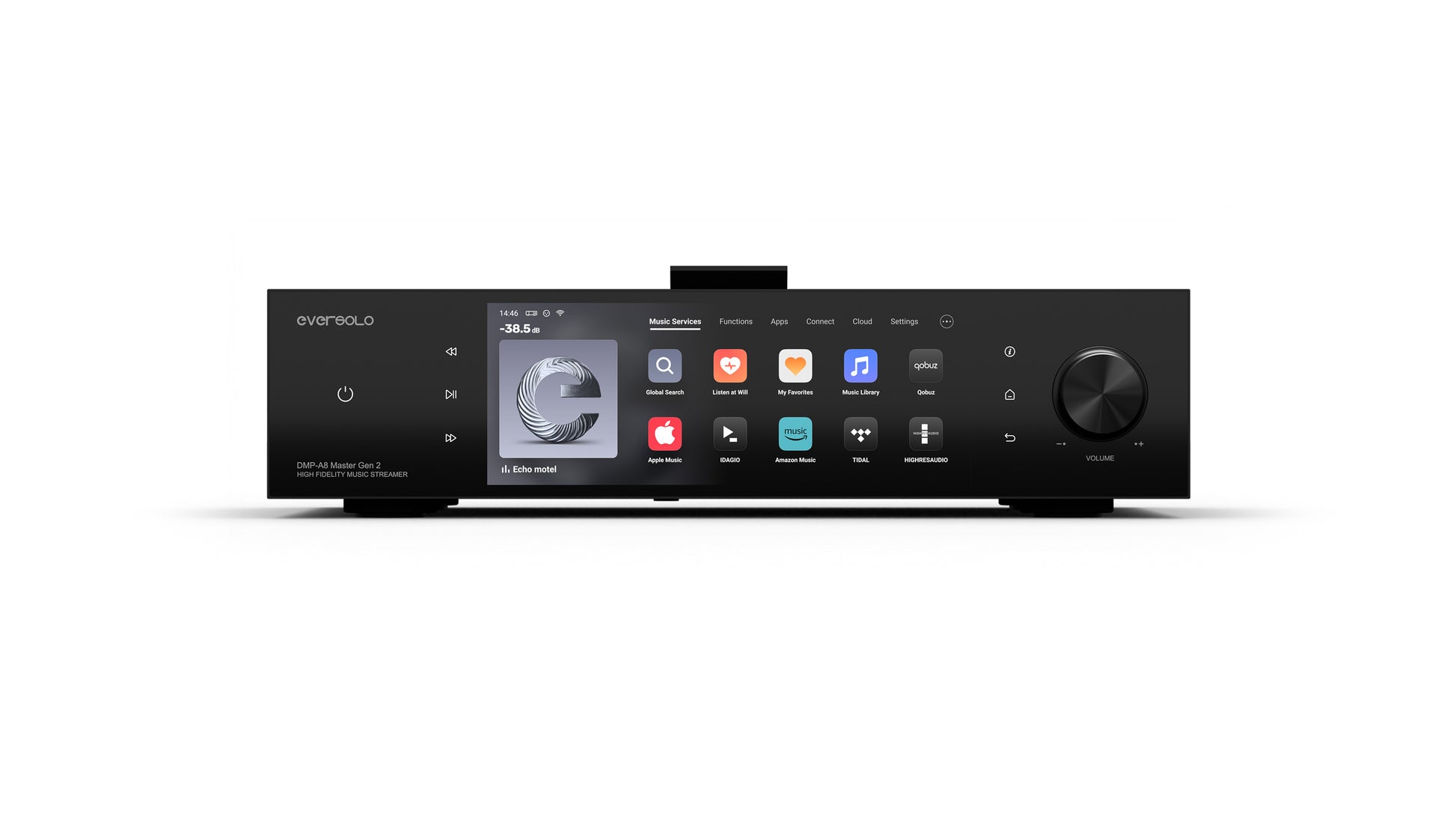 Eversolo DMP-A8 Master Gen 2 – High-Fidelity Streamer, DAC, CD Player & Preamplifier