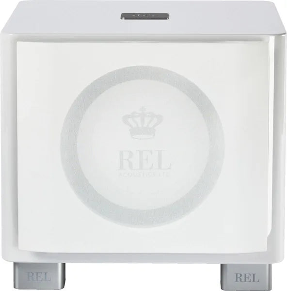 REL T/9x Caisson de basses actif – Caisson de basses haut de gamme 10" 300W pour la musique et le home-cinéma