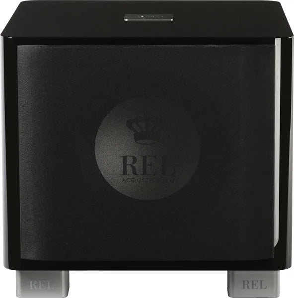 REL T/9x Caisson de basses actif – Caisson de basses haut de gamme 10" 300W pour la musique et le home-cinéma