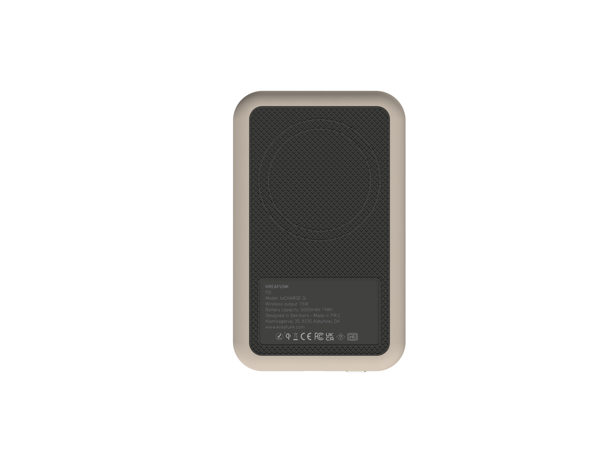 Kreafunk - toCHARGE Qi Wireless Charger 5000 mAh