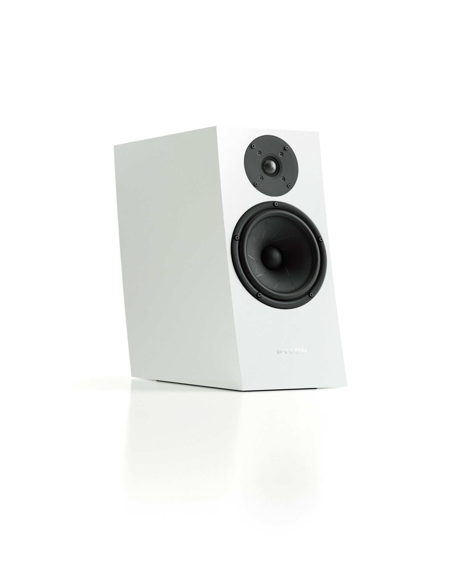 Pylon Jasper 18 Monitor (Pair) with stands - White Mat