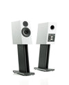Pylon Jasper 18 Monitor (Pair) with stands - White Mat - Demo unit