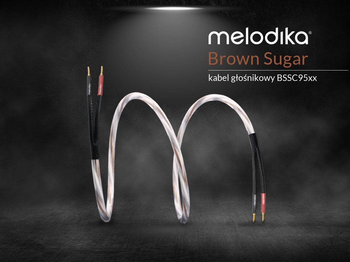 Speaker cables - Brown Sugar - 2 x 9.5 mm2 banana plug