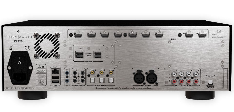 StormAudio ISP Evo Surround Processor – Modular Reference Control for ...