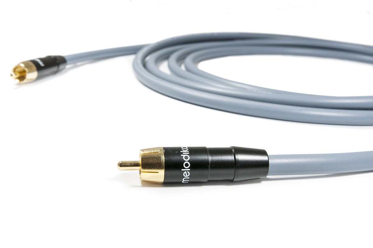 Subwoofer cable - Melodika GunMetal Edition