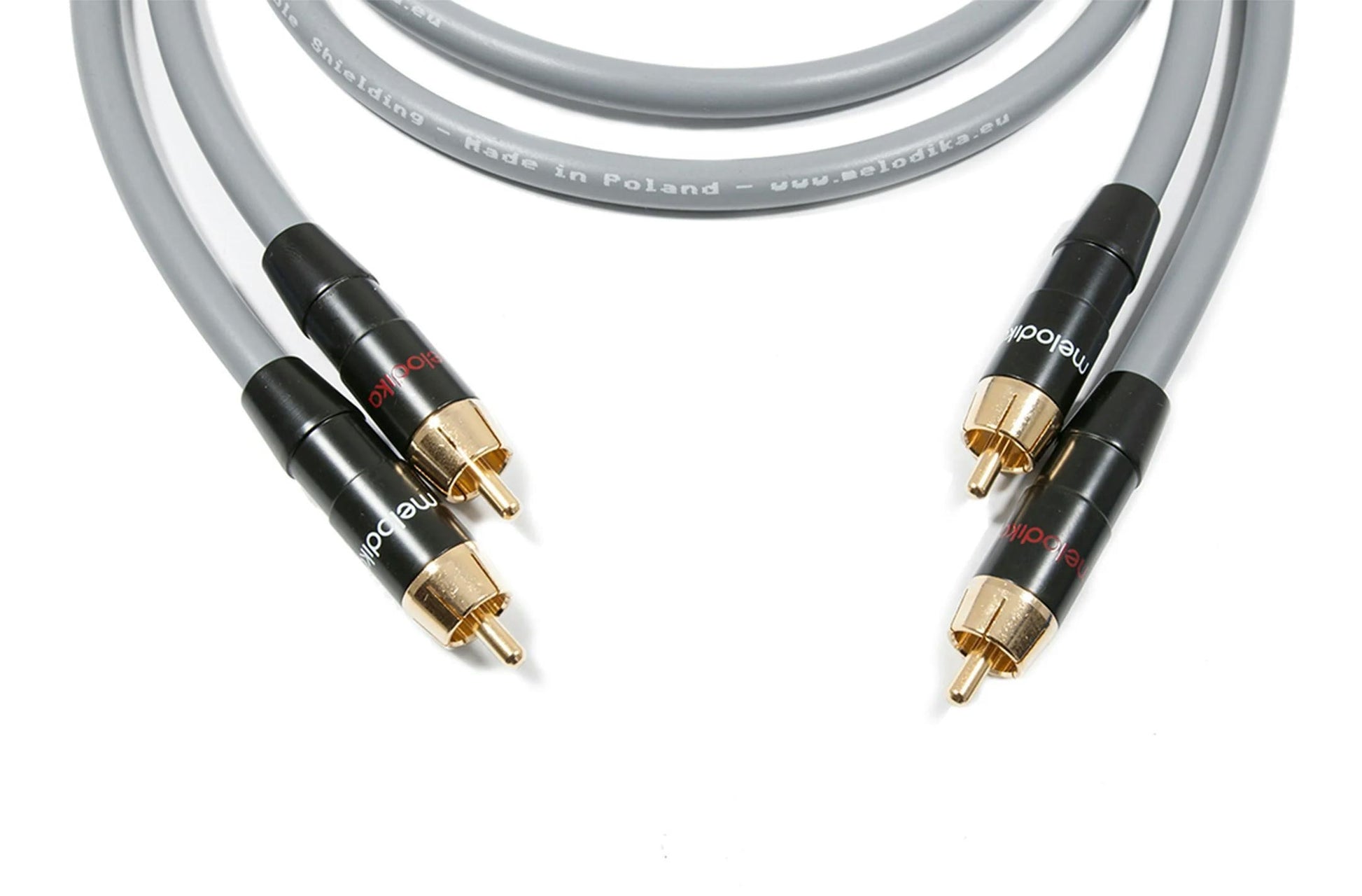 Analog Stereo Cable - Melodika Purple Rain - Gunmetal edition