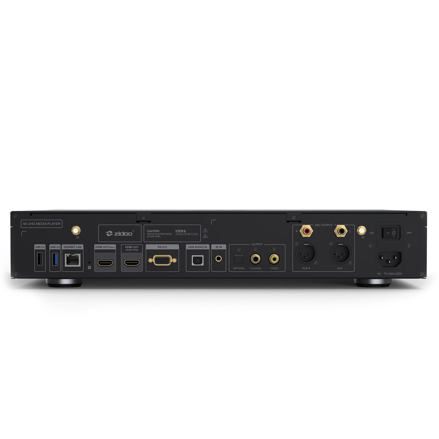 Zidoo 4K multimedia Player - UHD 5000