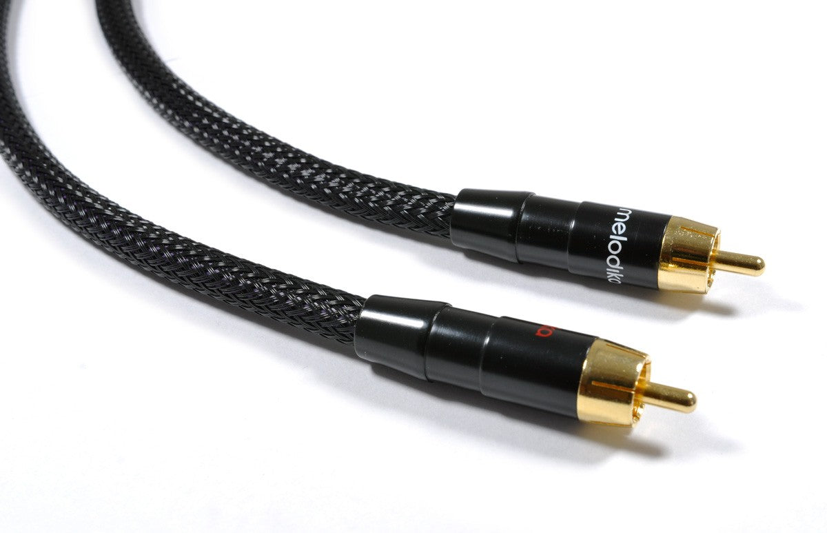 Directional Analog Stereo Cable - Melodika Black Edition