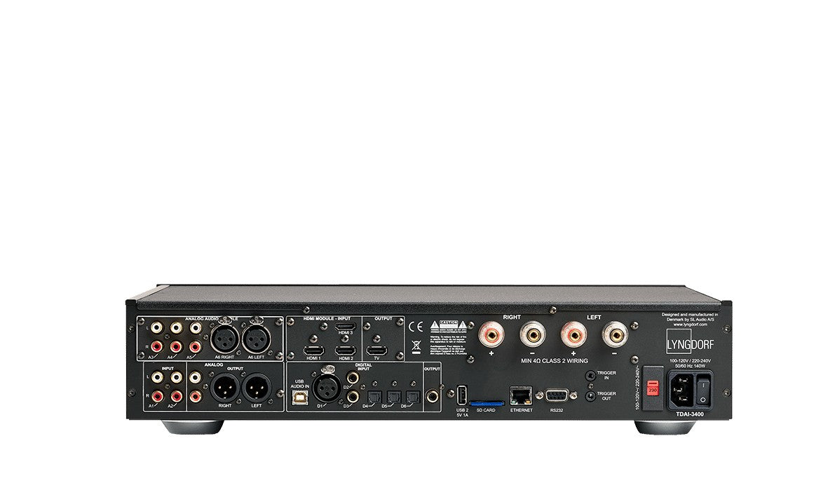 TDAI3400 back