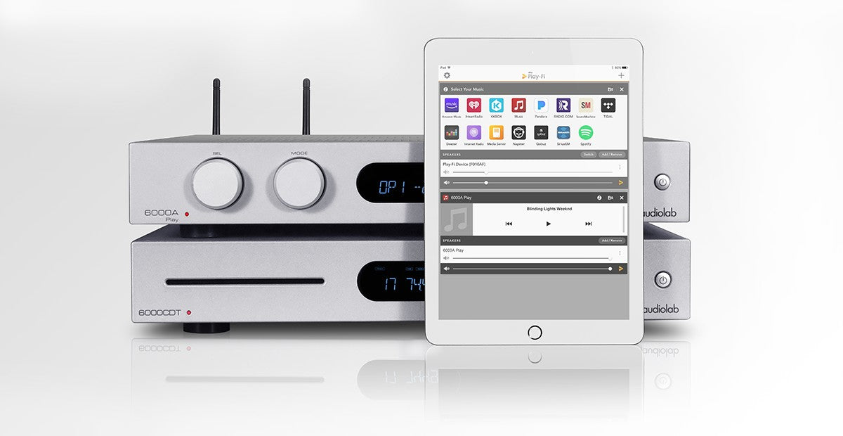 Stereo amplifier - audiolab 6000A Play