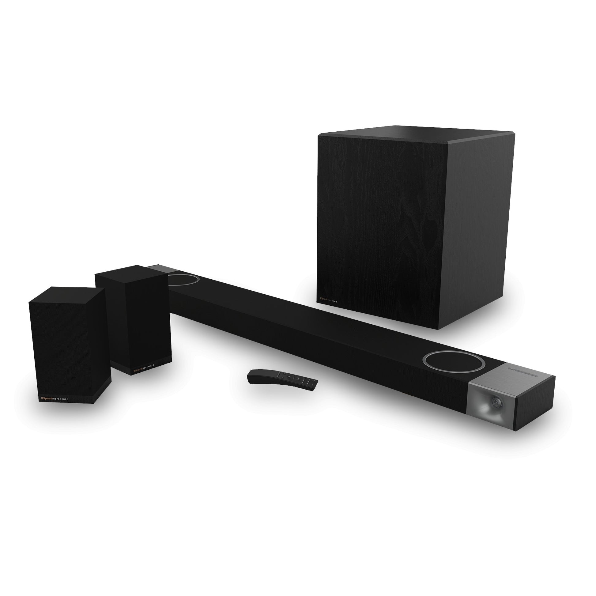  Klipsch RP-8060FA 7.1.4 Dolby Atmos Home Theater System - Ebony  : Electronics
