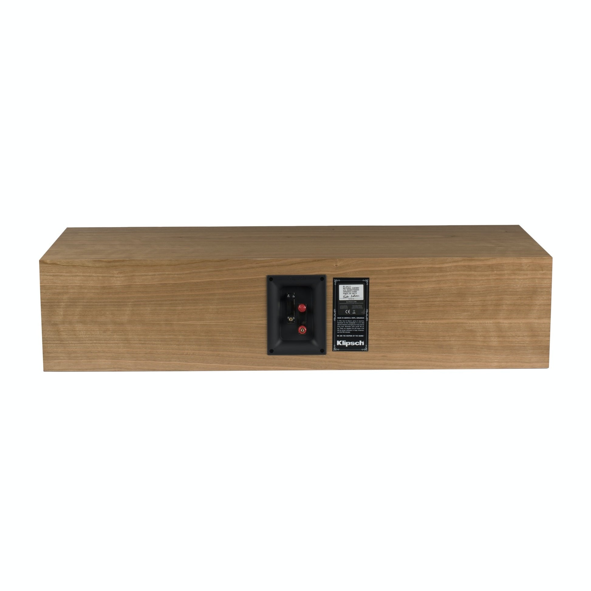 KLIPSCH RC-64 III CENTER CHANNEL SPEAKER