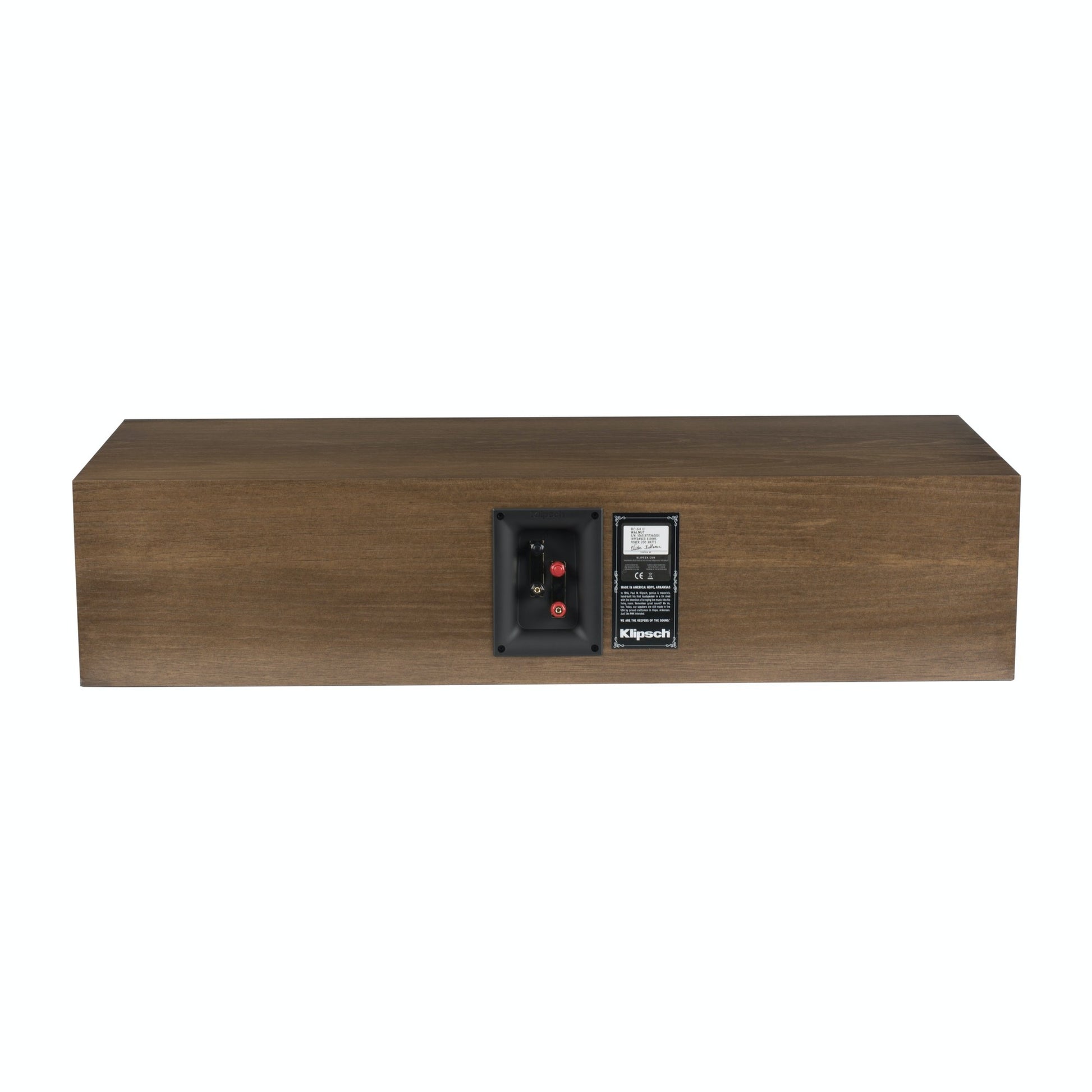 KLIPSCH RC-64 III CENTER CHANNEL SPEAKER