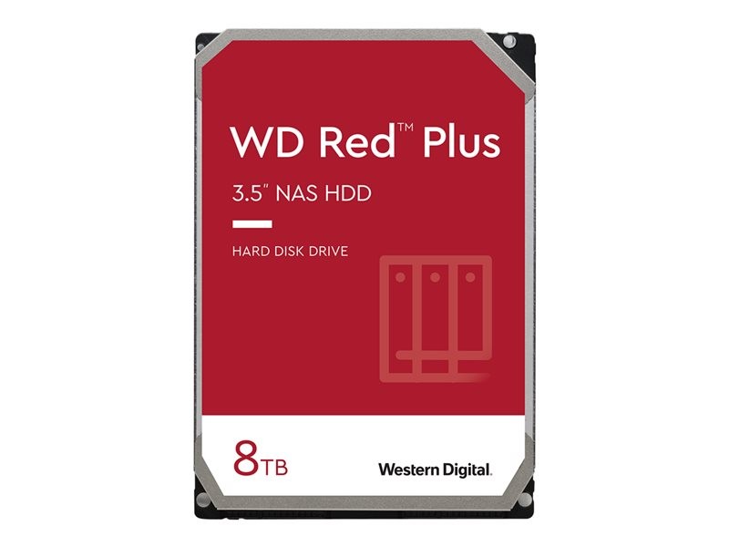 Western Digital - Red Plus NAS Hard Drive