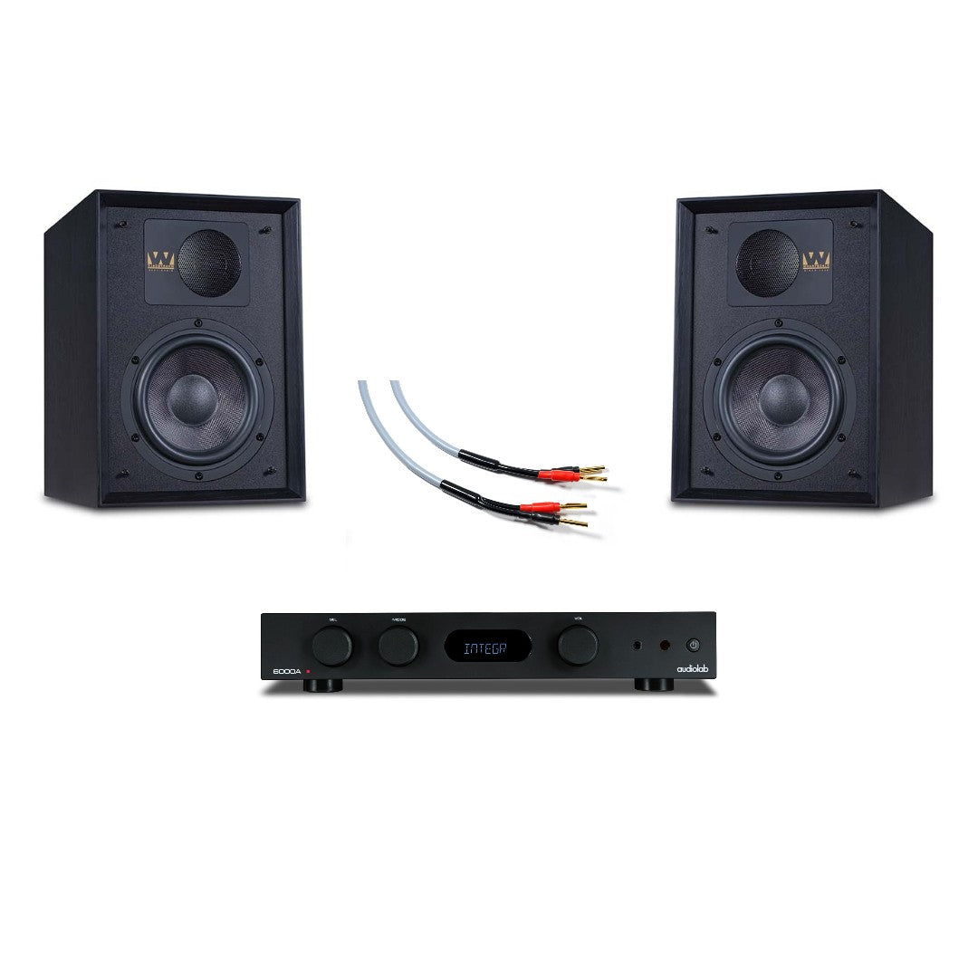 Black Pack - audiolab 6000a - Wharfedale Denton Heritage 85