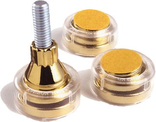 Soundcare Superspikes - Self adhesive High-End GOLD FINISH