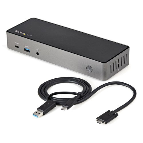 StarTech.com - USB-C & USB-A Dock - Triple Monitor
