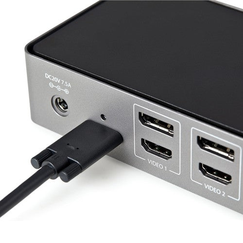 StarTech.com - USB-C & USB-A Dock - Triple Monitor