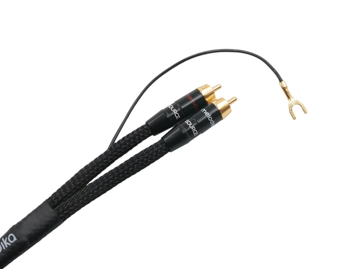 Directional Phono Cable - Melodika Black Edition